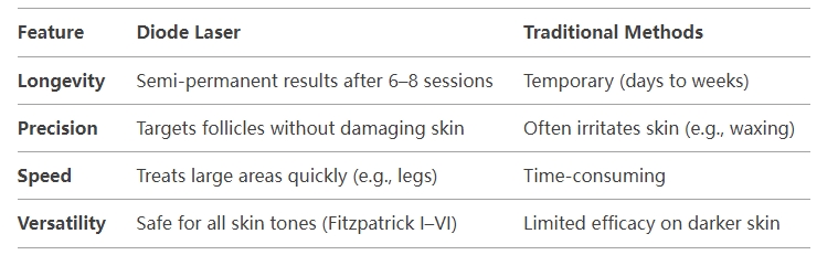 Diode Laser Machines Over Traditional Methods